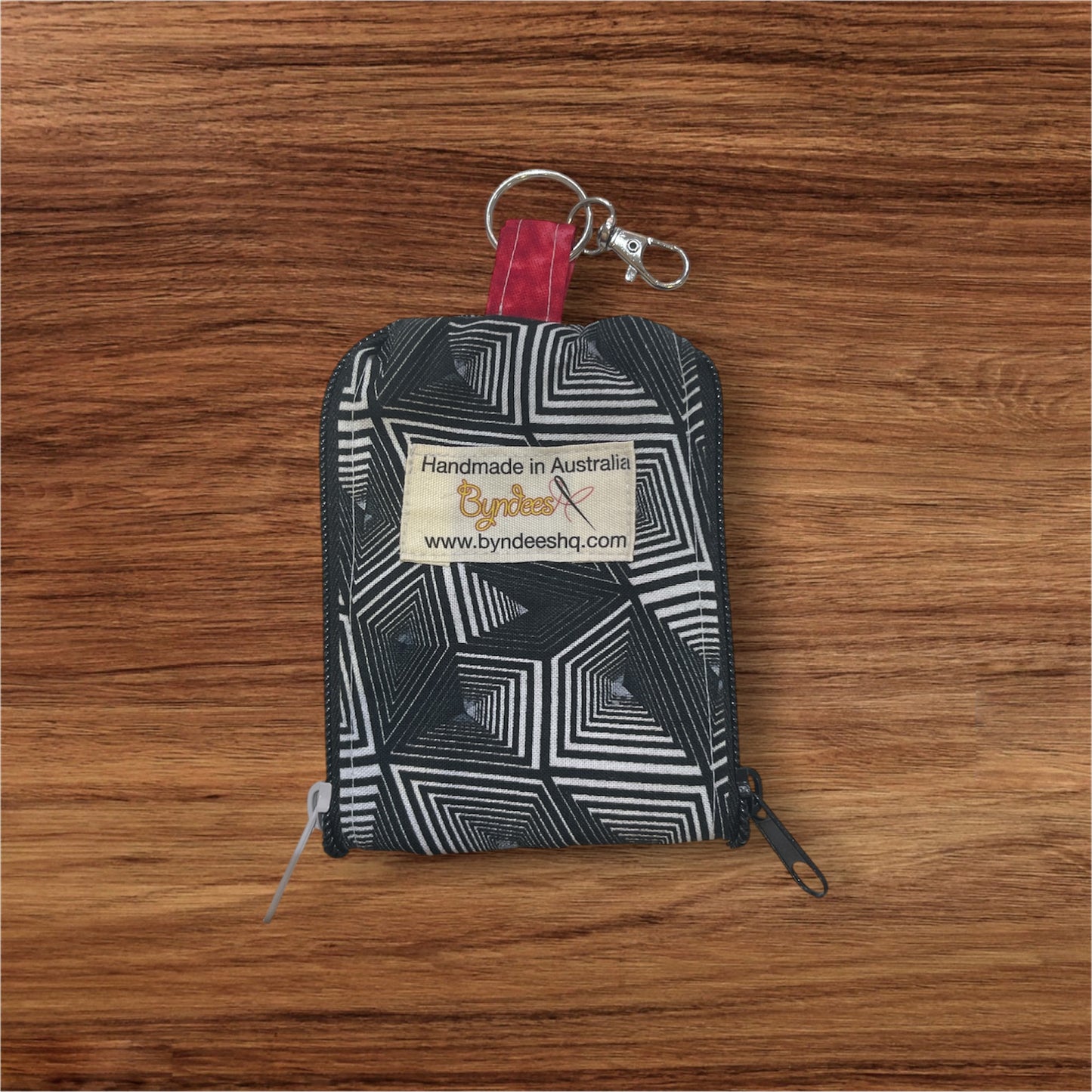 2 Pocket Zipper Keychain Purse - Collection 1