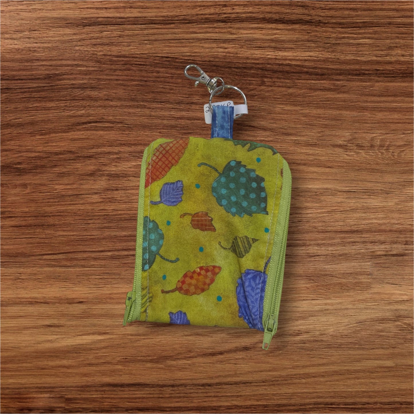 2 Pocket Zipper Keychain Purse - Collection 1