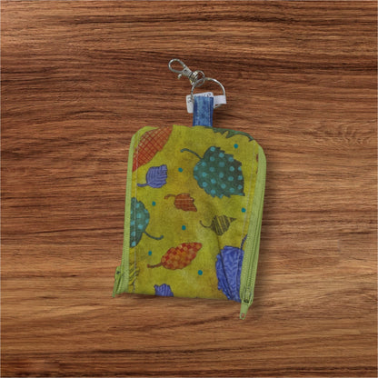 2 Pocket Zipper Keychain Purse - Collection 1
