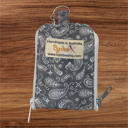 2 Pocket Zipper Keychain Purse - Collection 2