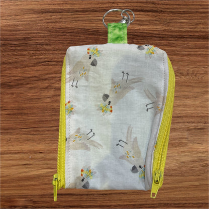 2 Pocket Zipper Keychain Purse - Collection 2