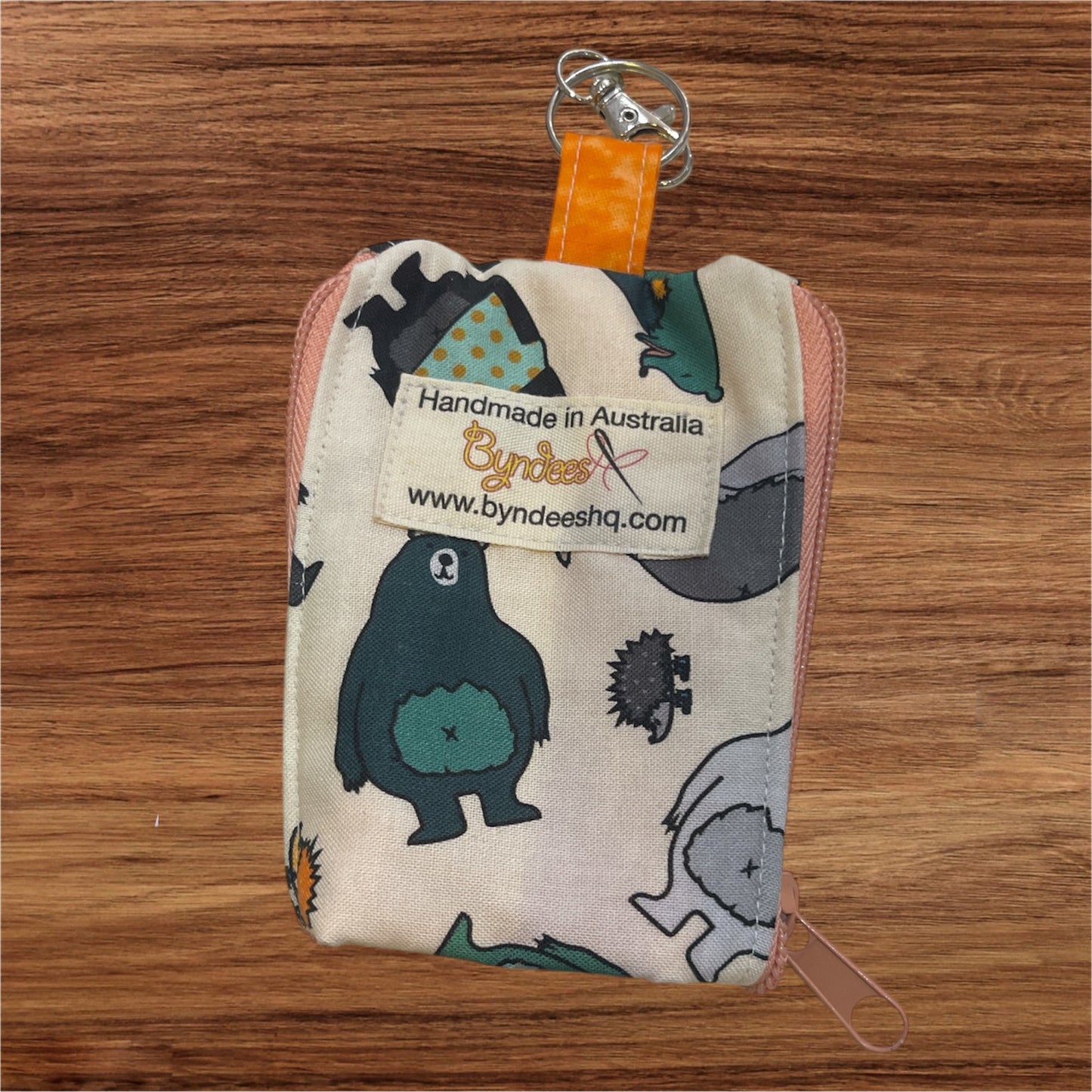 2 Pocket Zipper Keychain Purse - Collection 2