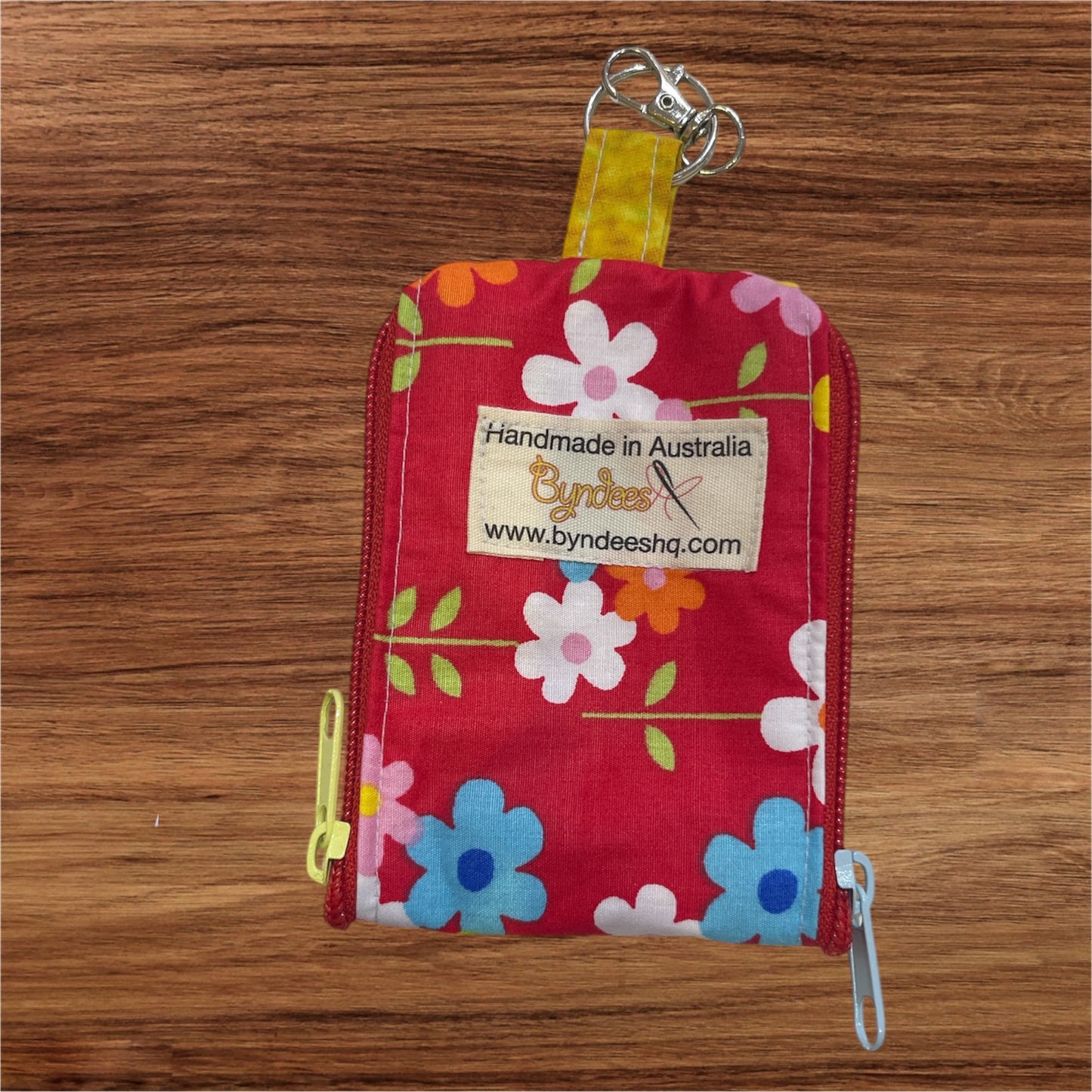 2 Pocket Zipper Keychain Purse - Collection 2