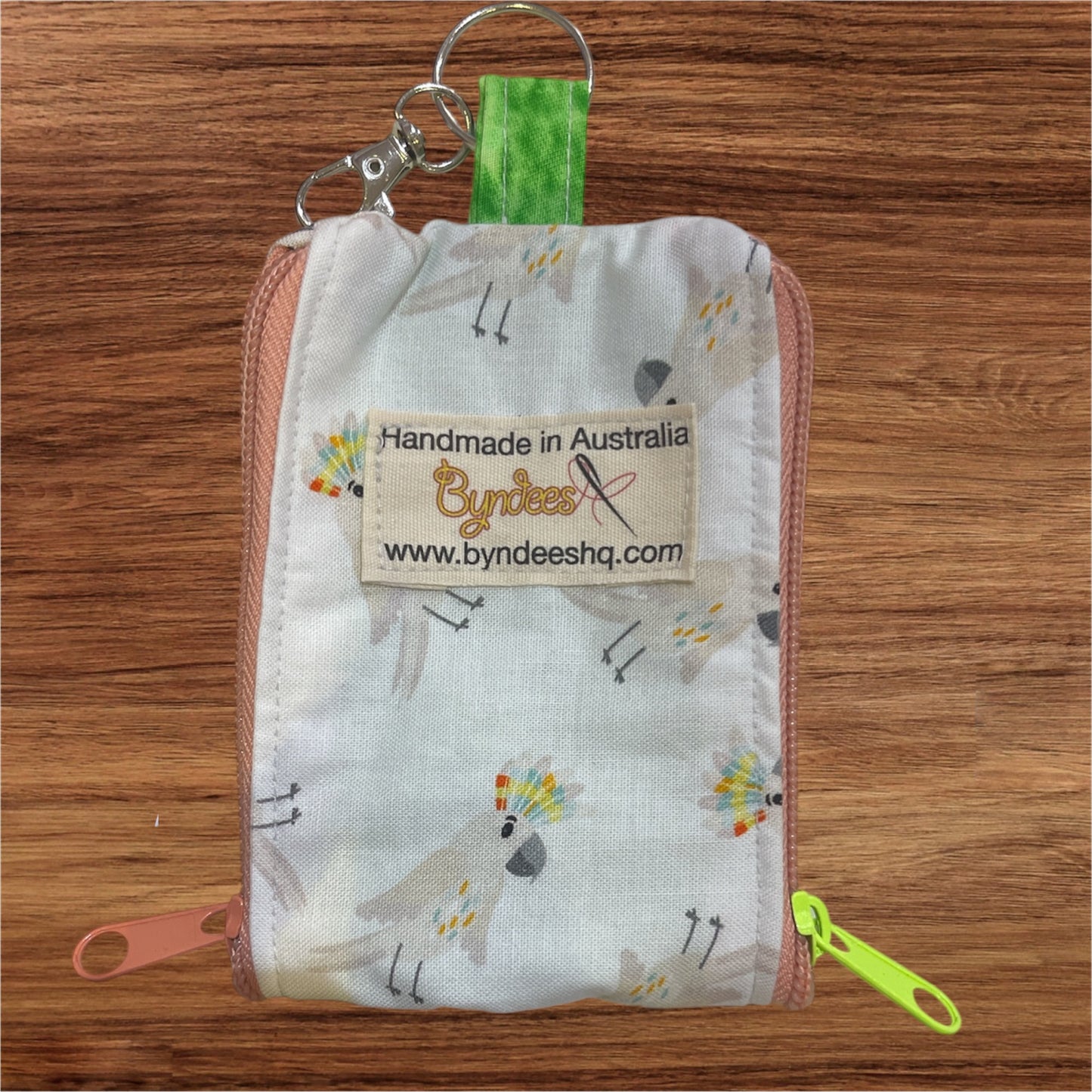 2 Pocket Zipper Keychain Purse - Collection 3