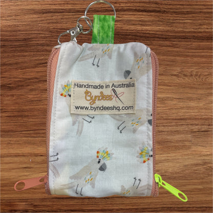 2 Pocket Zipper Keychain Purse - Collection 3