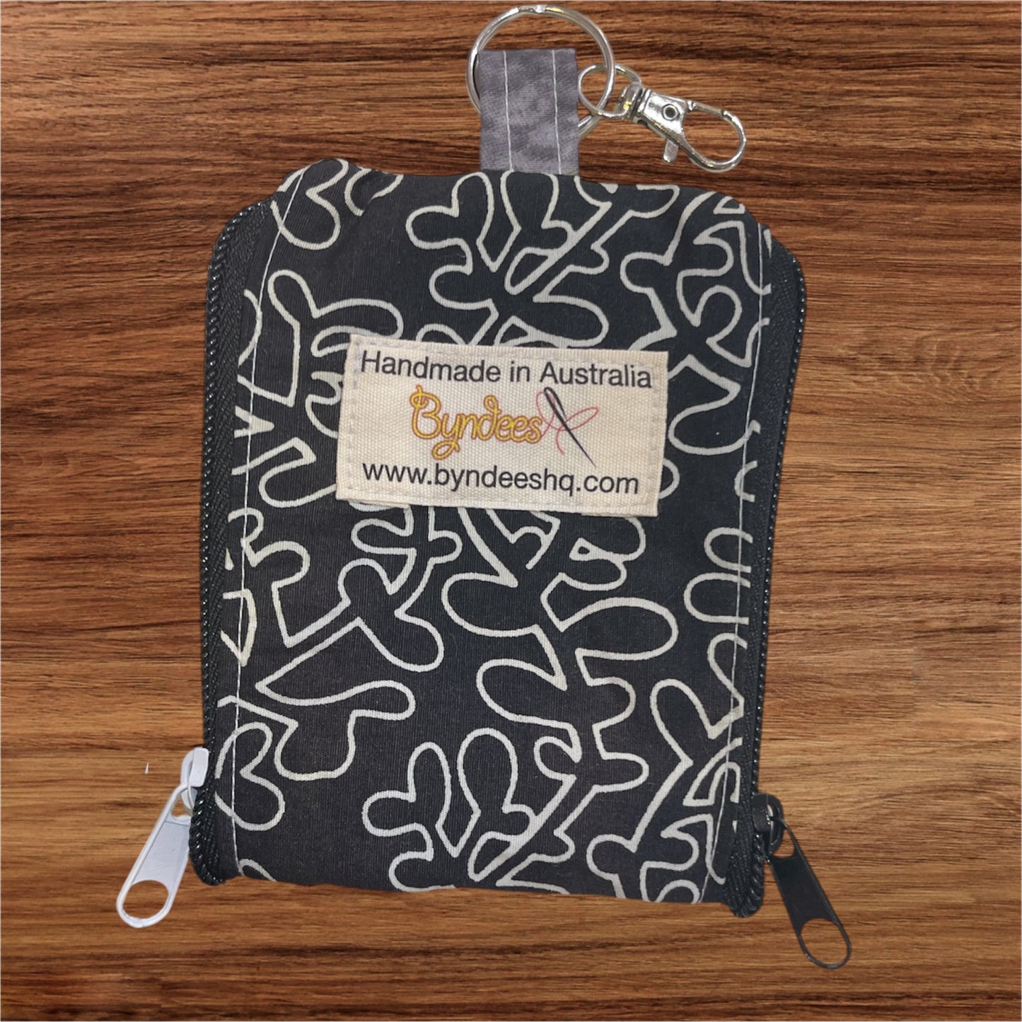 2 Pocket Zipper Keychain Purse - Collection 3