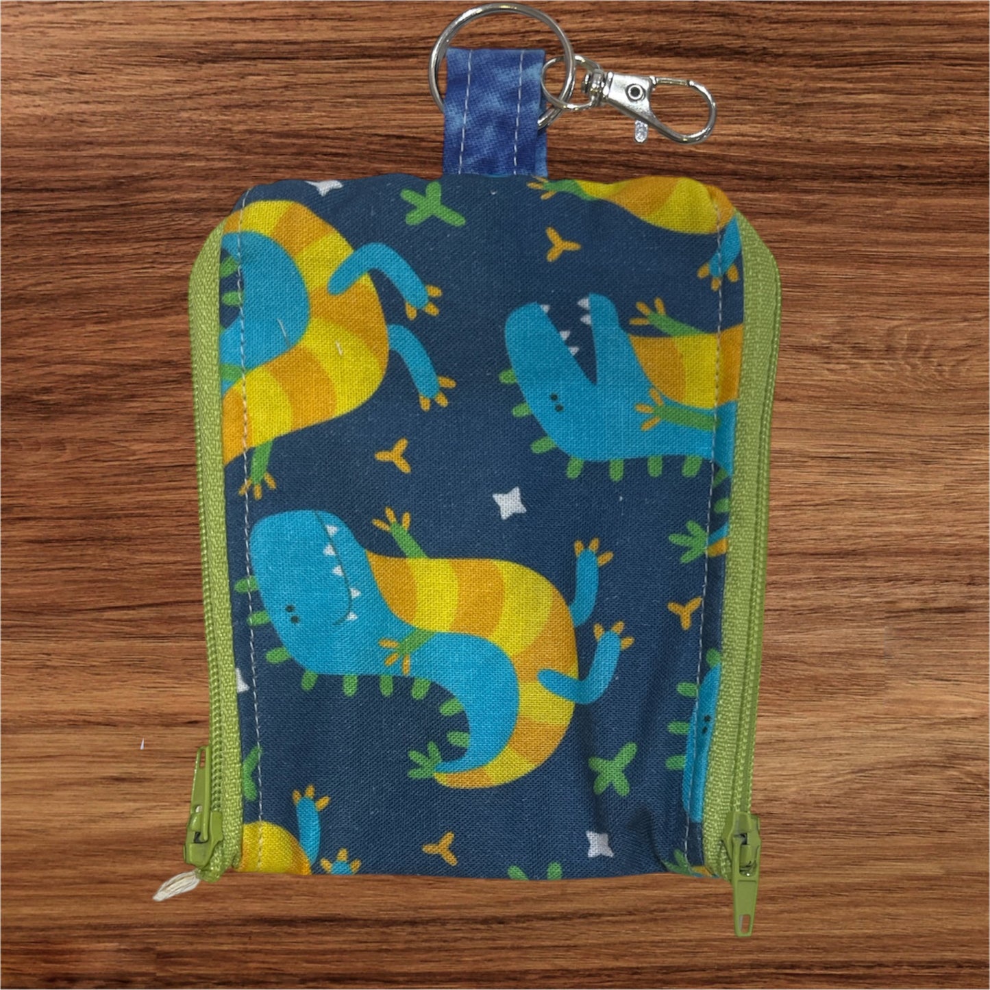 2 Pocket Zipper Keychain Purse - Collection 3