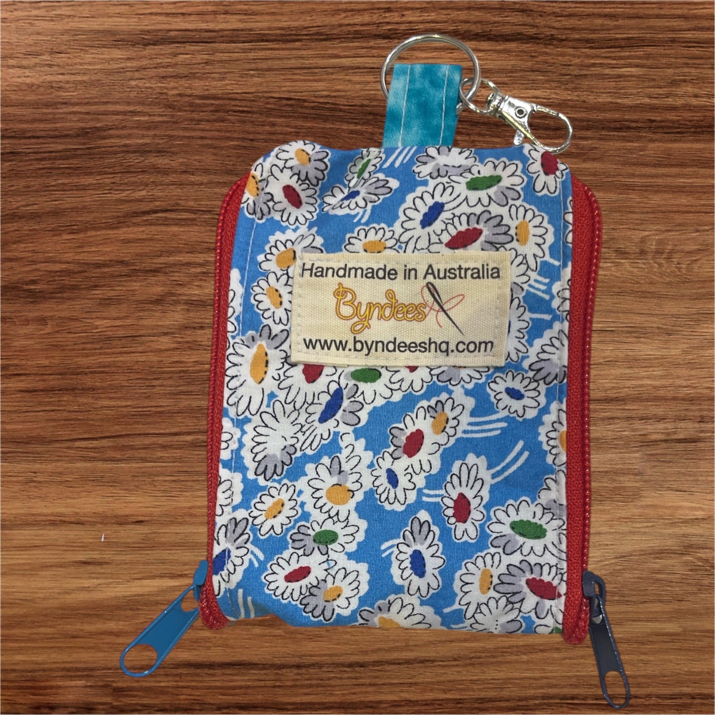 2 Pocket Zipper Keychain Purse - Collection 4