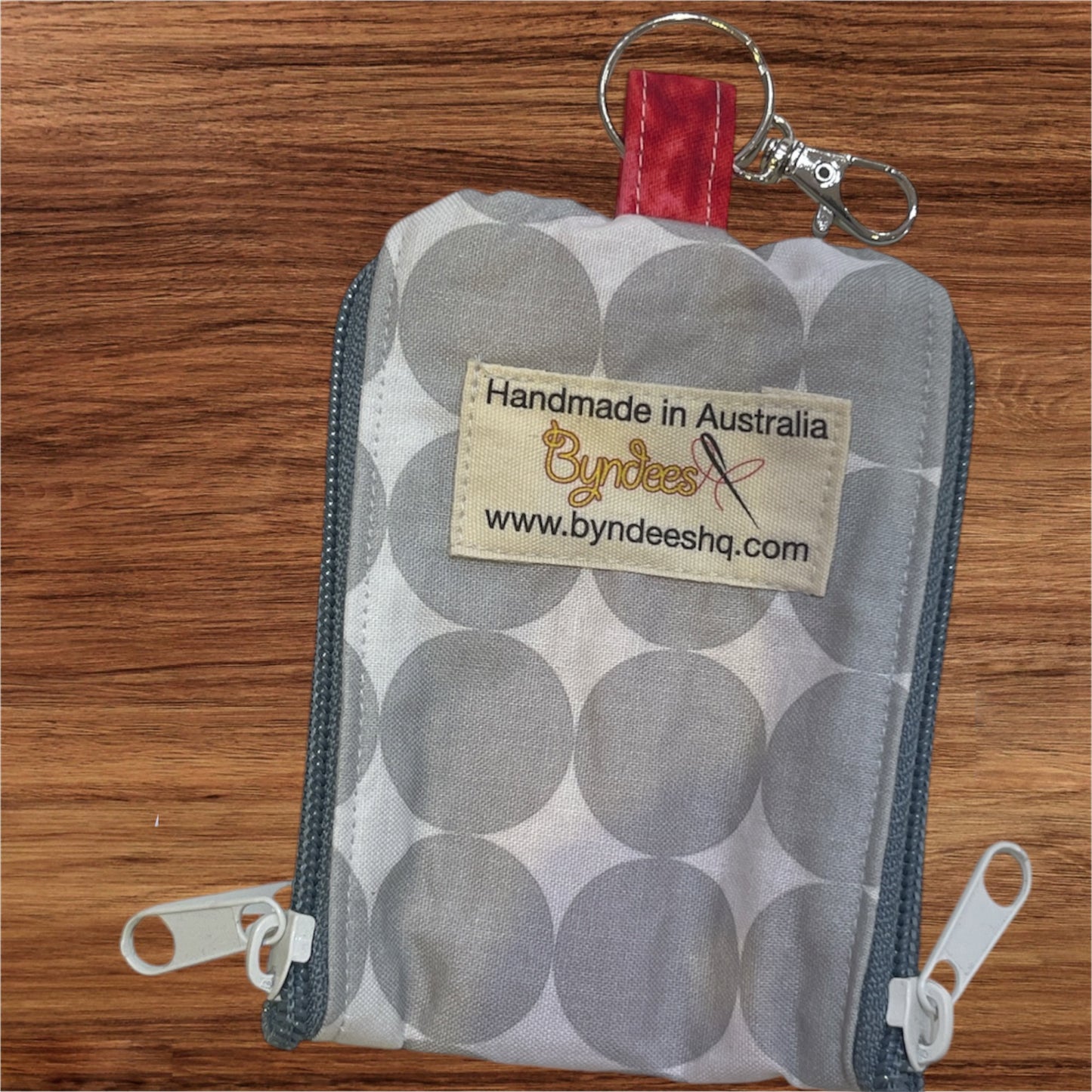 2 Pocket Zipper Keychain Purse - Collection 4