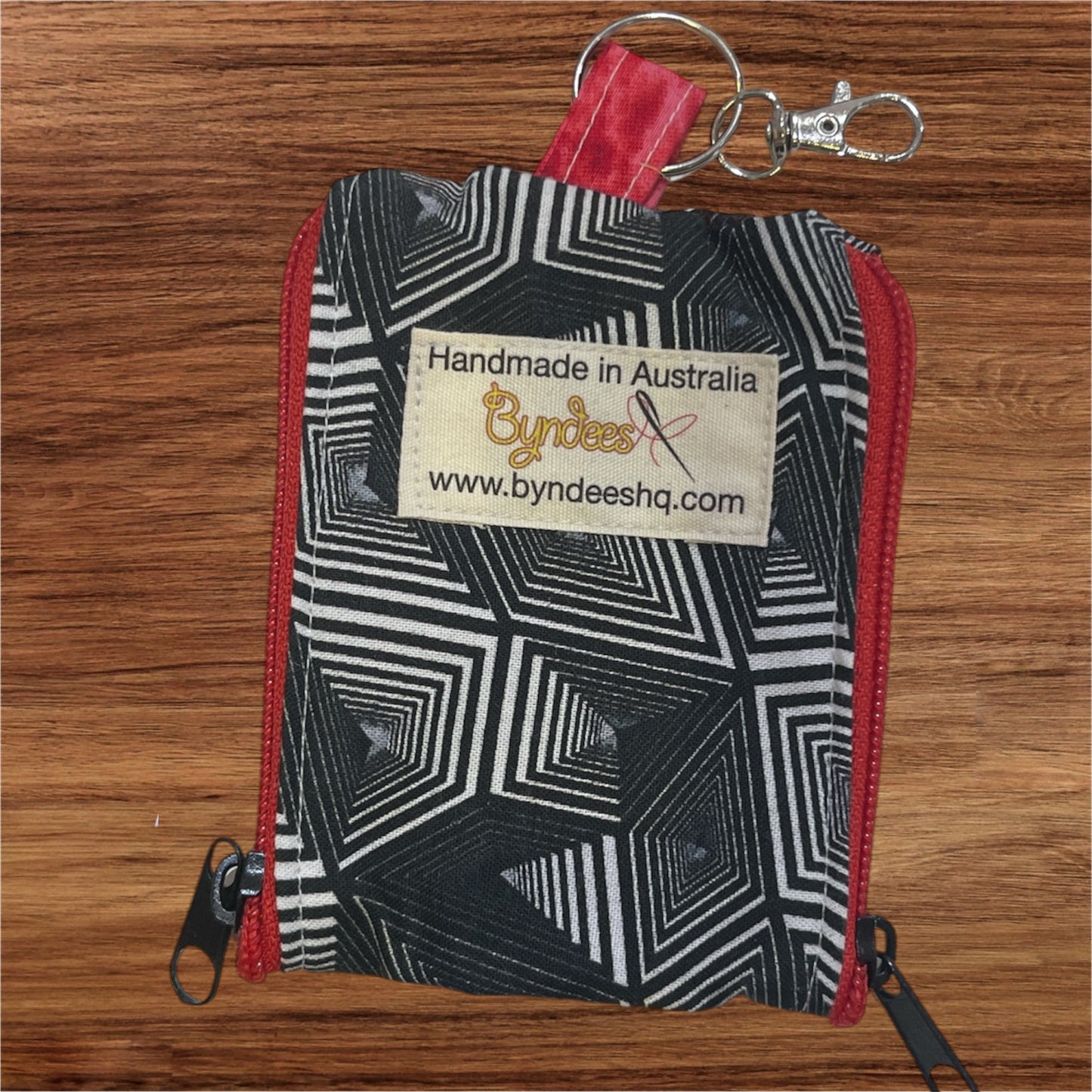 2 Pocket Zipper Keychain Purse - Collection 4