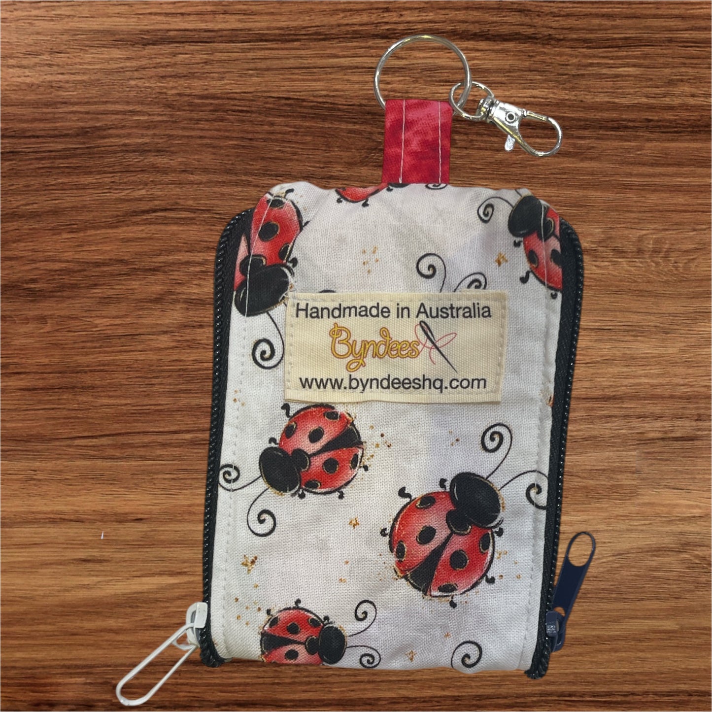 2 Pocket Zipper Keychain Purse - Collection 5