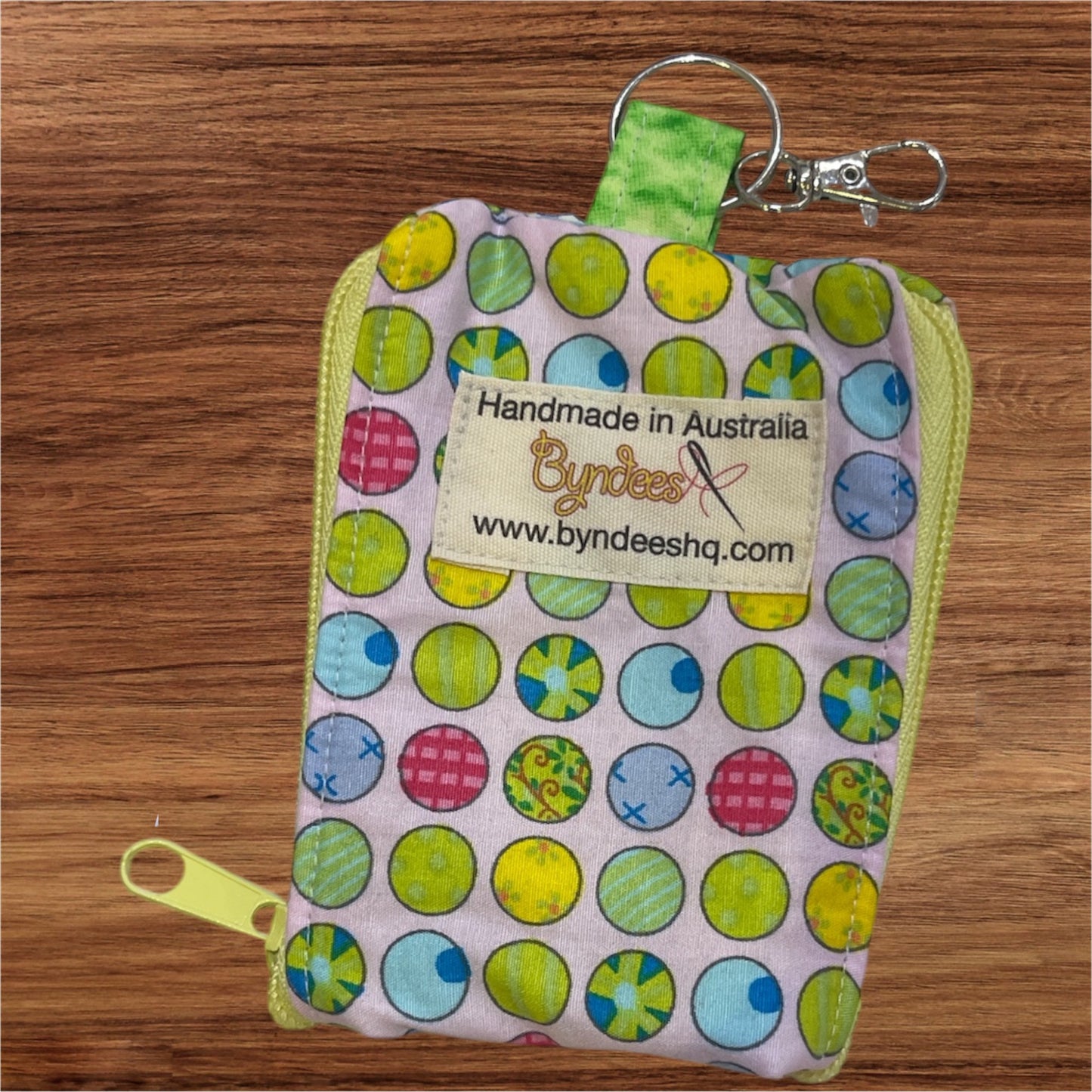 2 Pocket Zipper Keychain Purse - Collection 5