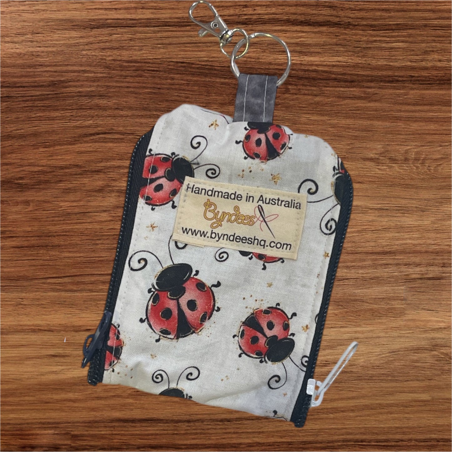 2 Pocket Zipper Keychain Purse - Collection 6
