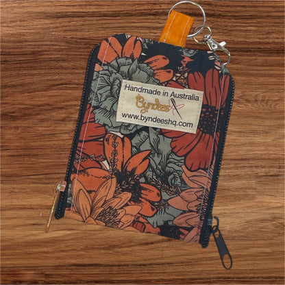 2 Pocket Zipper Keychain Purse - Collection 6
