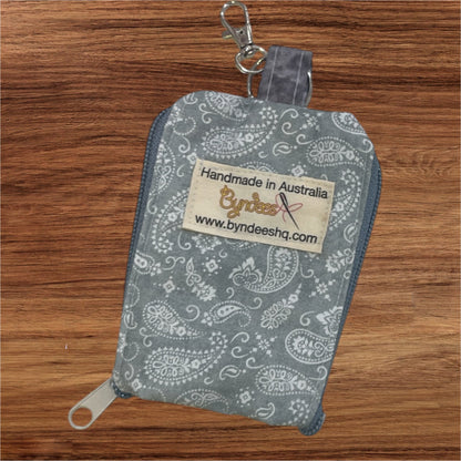 2 Pocket Zipper Keychain Purse - Collection 6