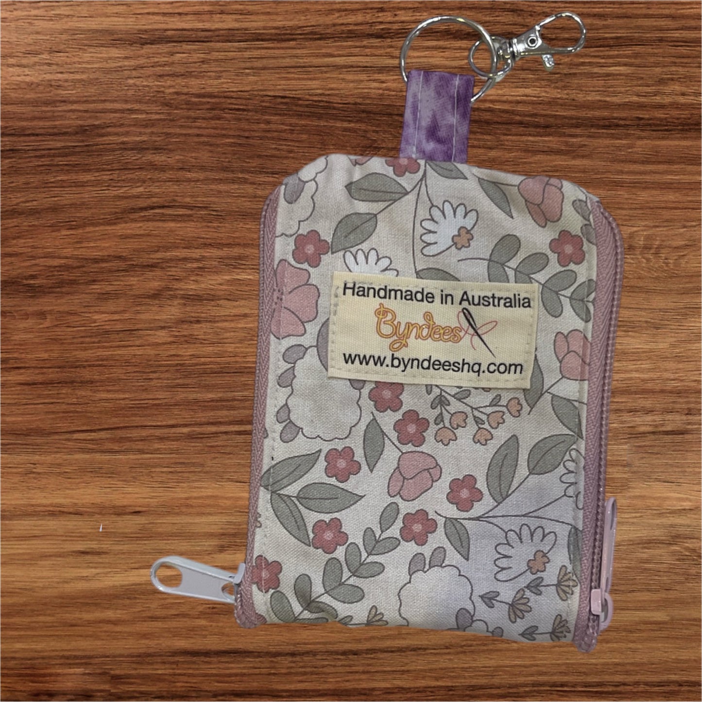 2 Pocket Zipper Keychain Purse - Collection 8