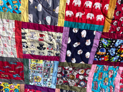 I Spy Quilt Finished Size 62" x 75" Approx