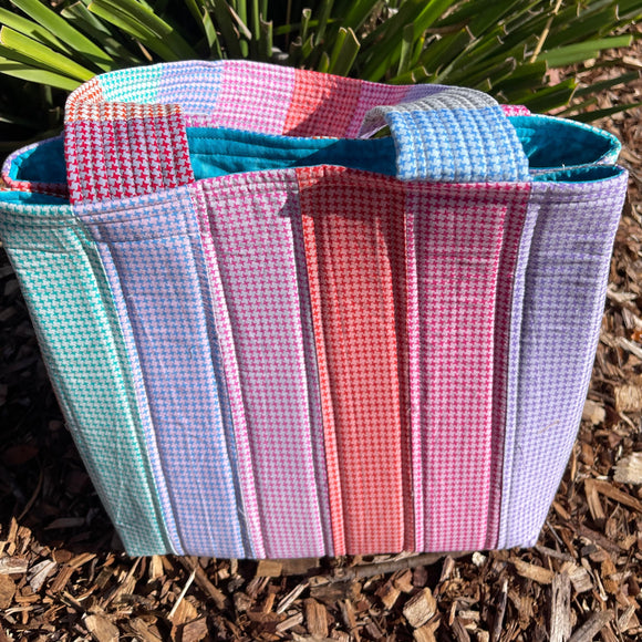 Pastel Stars with Lite Blue Lining