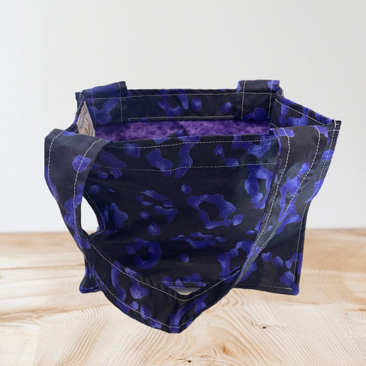 2 Cup Coffee Cup Caddy - Black with Purple Lips