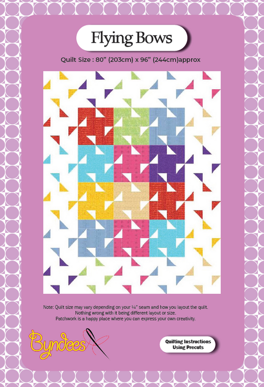 Flying Bows Quilt Pattern Download