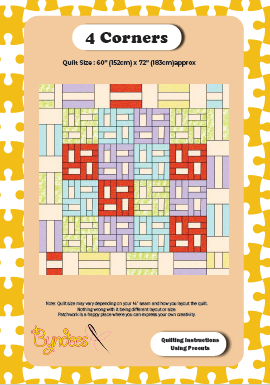 4 Corners Quilt Pattern Download