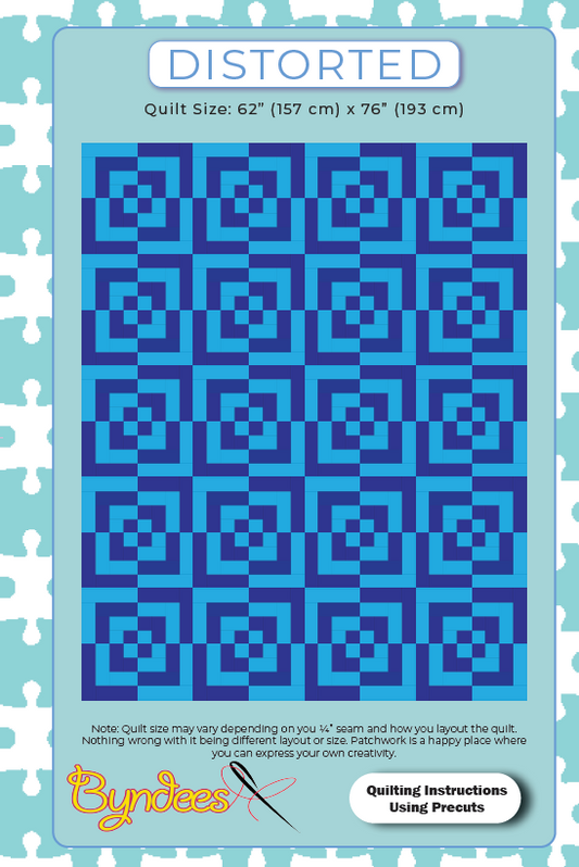 Distorted Quilt Pattern Download