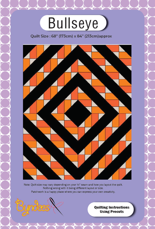 Bullseye Quilt Pattern Download