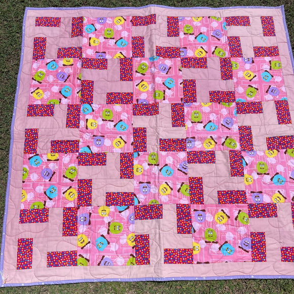 Triple Swirl Quilt Finished Size 44