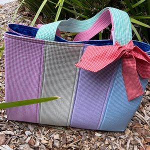 Pastel Stars with Blue Lining