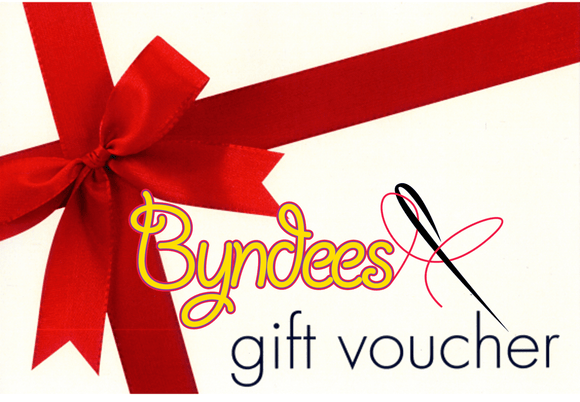 Byndees HQ Gift Voucher Gift Card Byndees 
