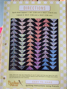 Directions Pattern - Using 5" Strips Byndees 
