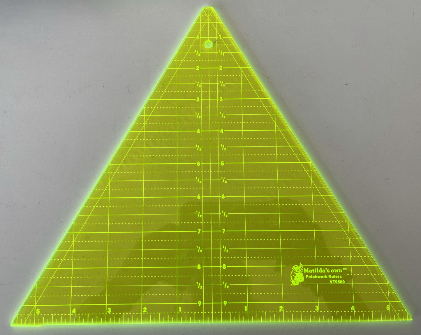 60 degree Triangle Ruler