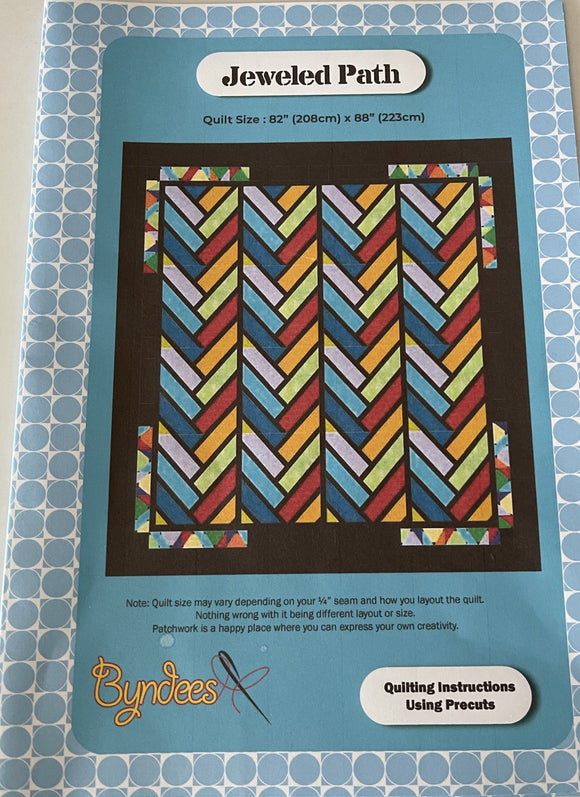 Jeweled Path Quilt Pattern