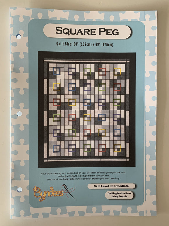 Square Peg Quilt Pattern